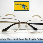 Crutch Glasses A Boon for Ptosis Patient